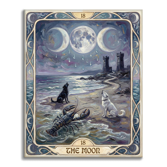 Měsíc - Malování podle čísel