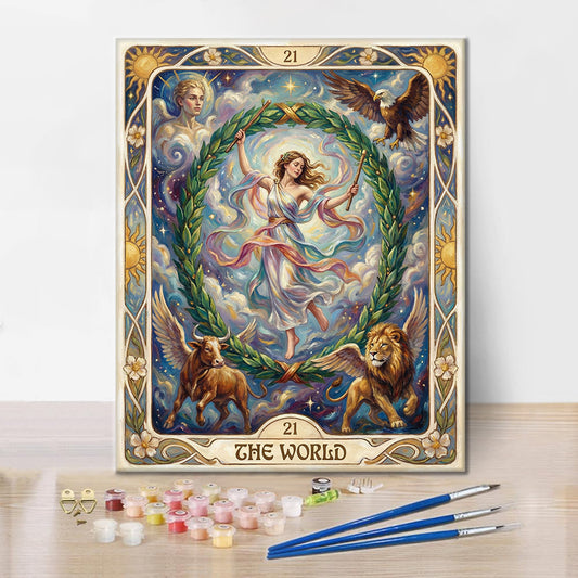 Svět - Malování podle čísel