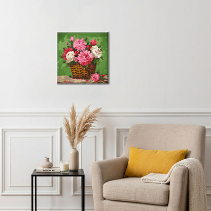 Rozkvetlá romance - Mini malování podle čísel