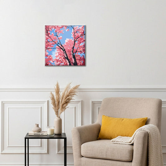 Třešňový květ - Mini malování podle čísel