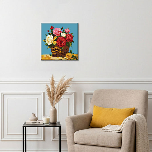 Barvy romantiky - Mini malování podle čísel