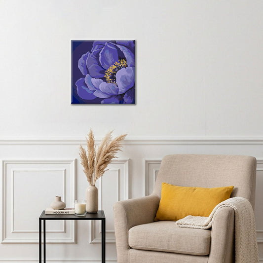 Půlnoční květ - Mini malování podle čísel