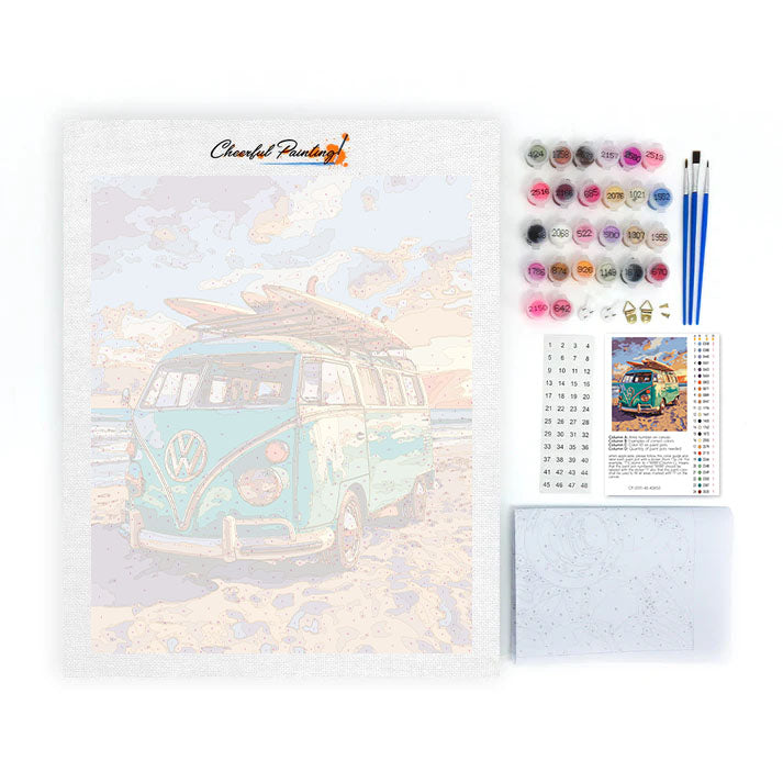 kombi - Malování podle čísel