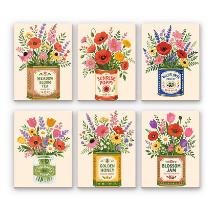 Wildflowers in Vintage plechovky
