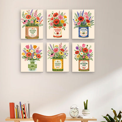 Wildflowers in Vintage plechovky