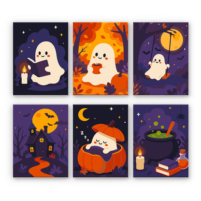Útulní halloweenští duchové