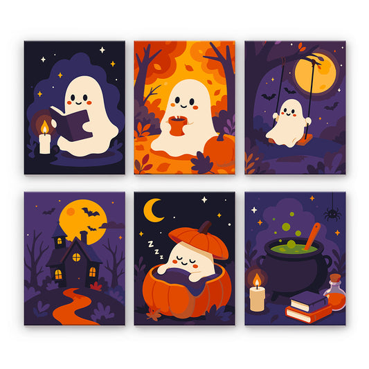 Útulní halloweenští duchové