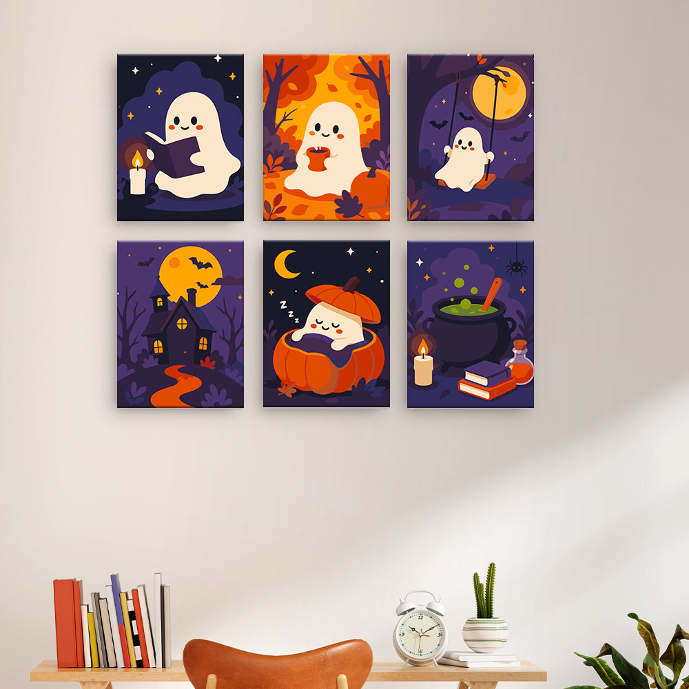 Útulní halloweenští duchové
