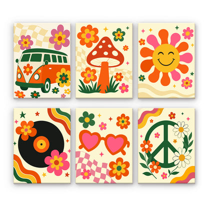 Retro Hippie ikony