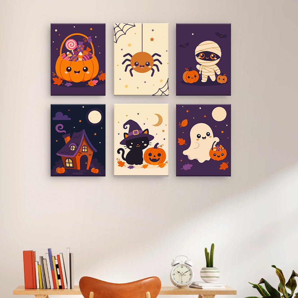 Roztomilé halloweenské motivy