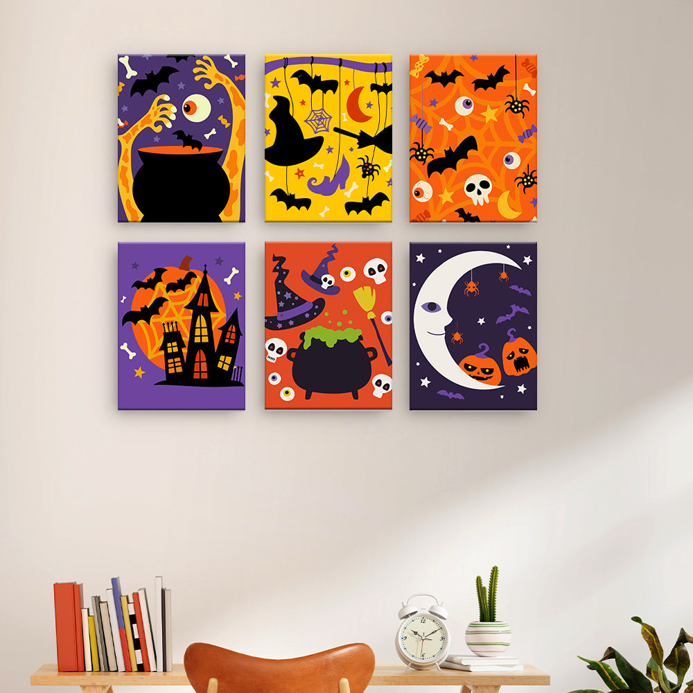 Halloweenské monstrózní scény
