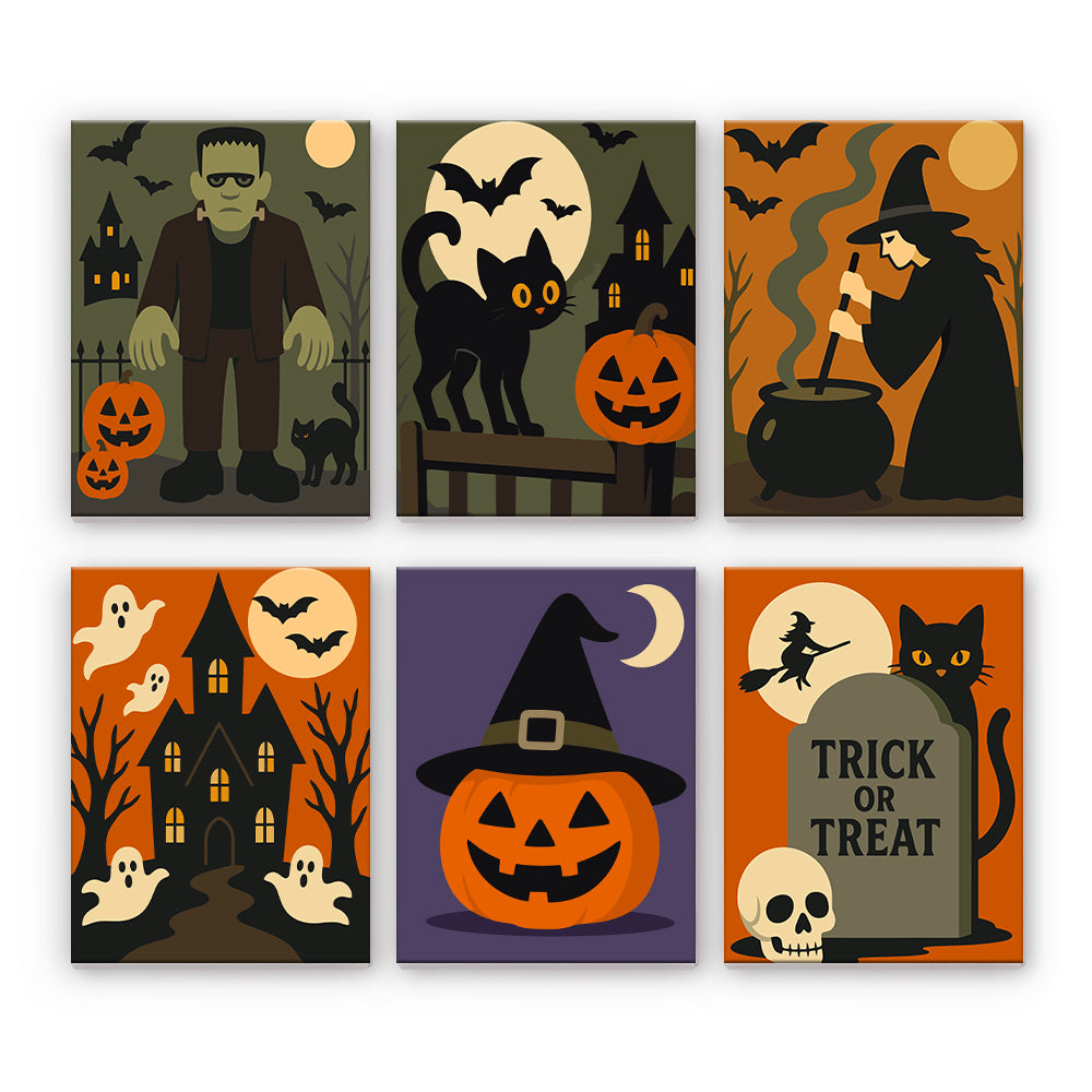 Klasické halloweenské scény