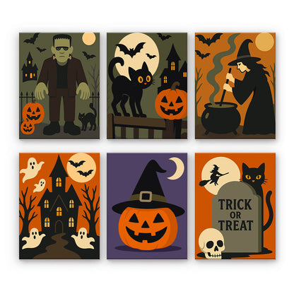 Klasické halloweenské scény