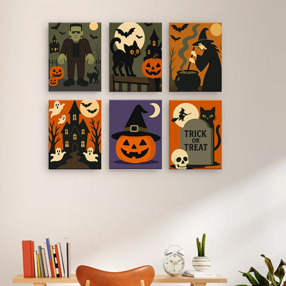 Klasické halloweenské scény