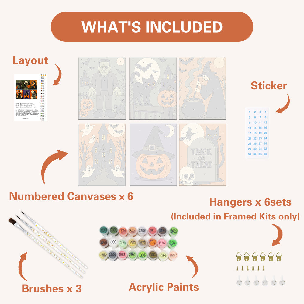 Klasické halloweenské scény
