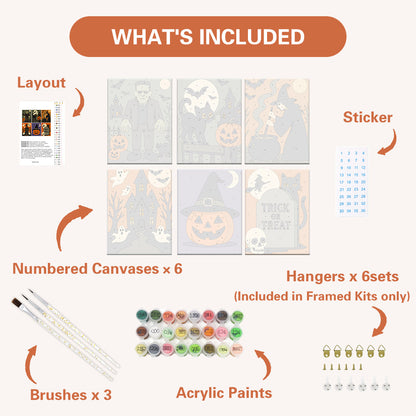 Klasické halloweenské scény