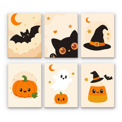 Minimální halloweenské ikony