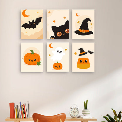 Minimální halloweenské ikony