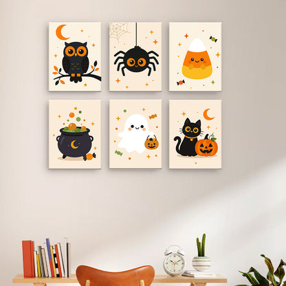 Roztomilé halloweenské ikony