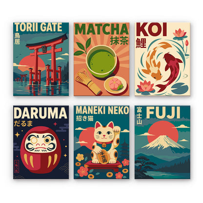 Japonský symbol plakáty