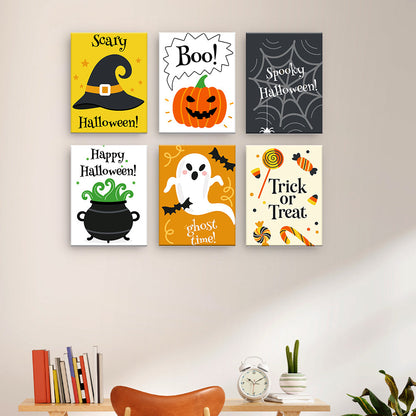 Halloween Typografické Plakáty