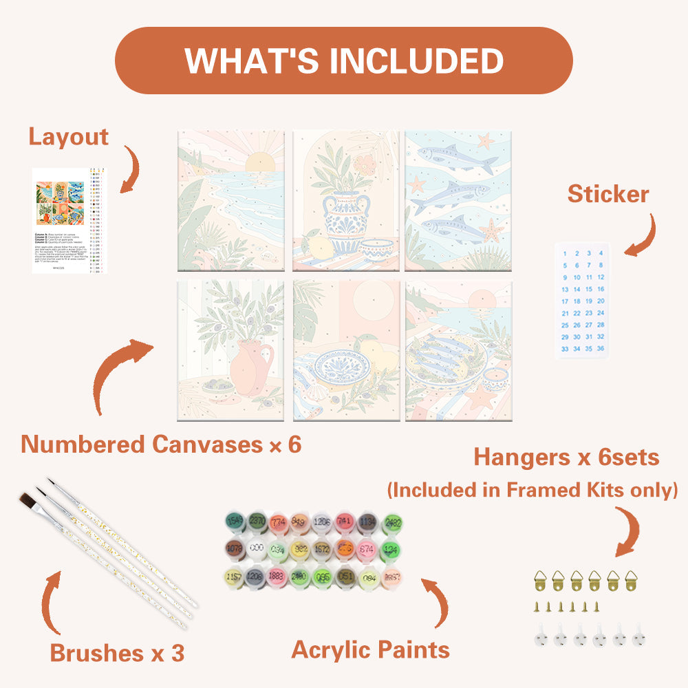 Středomořské jídlo a pobřeží