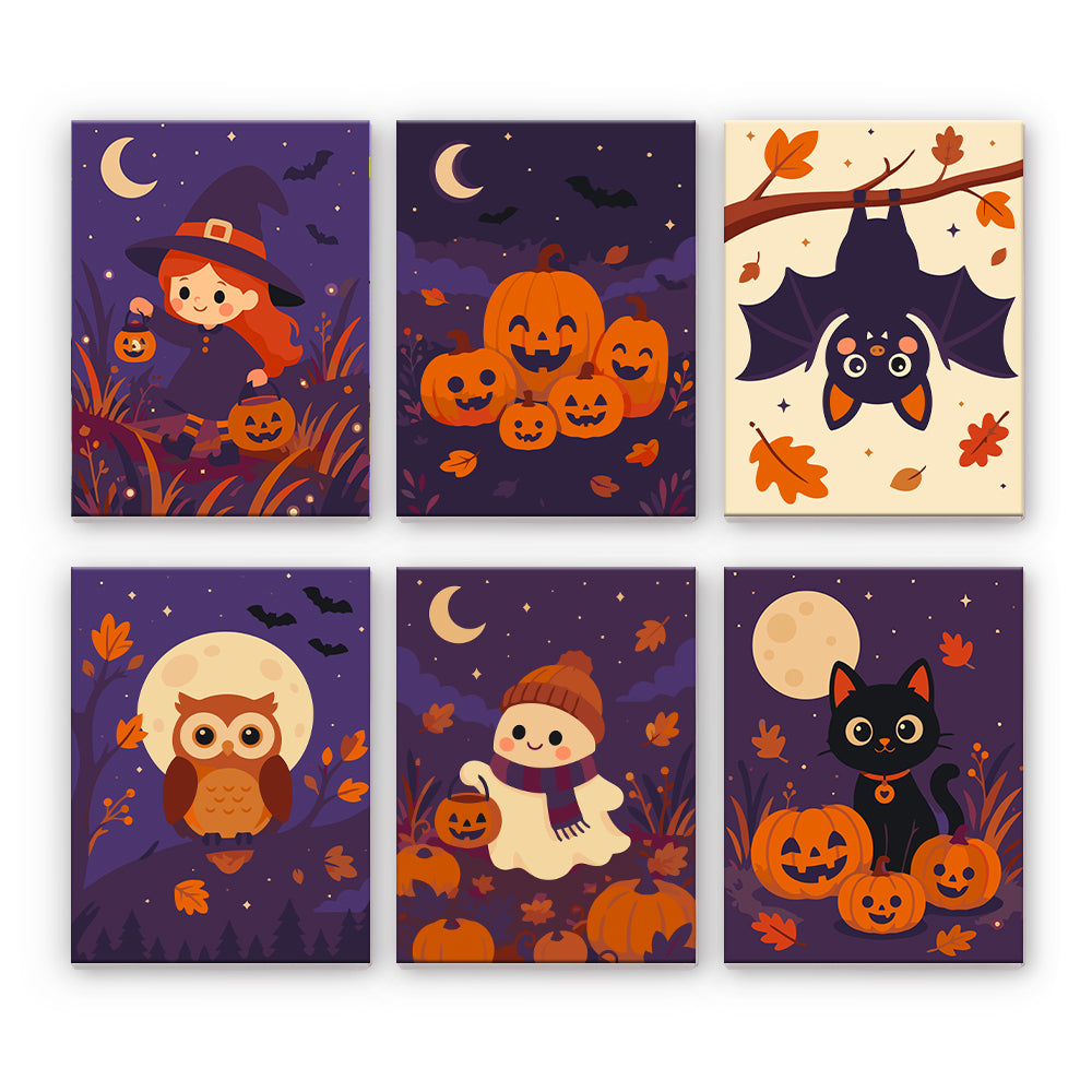 Roztomilý podzimní Halloween