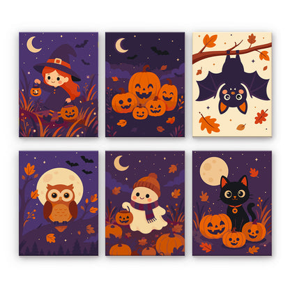 Roztomilý podzimní Halloween
