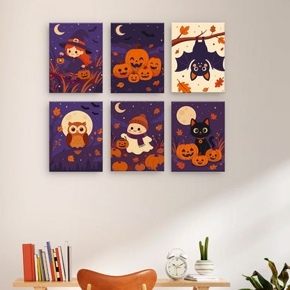 Roztomilý podzimní Halloween