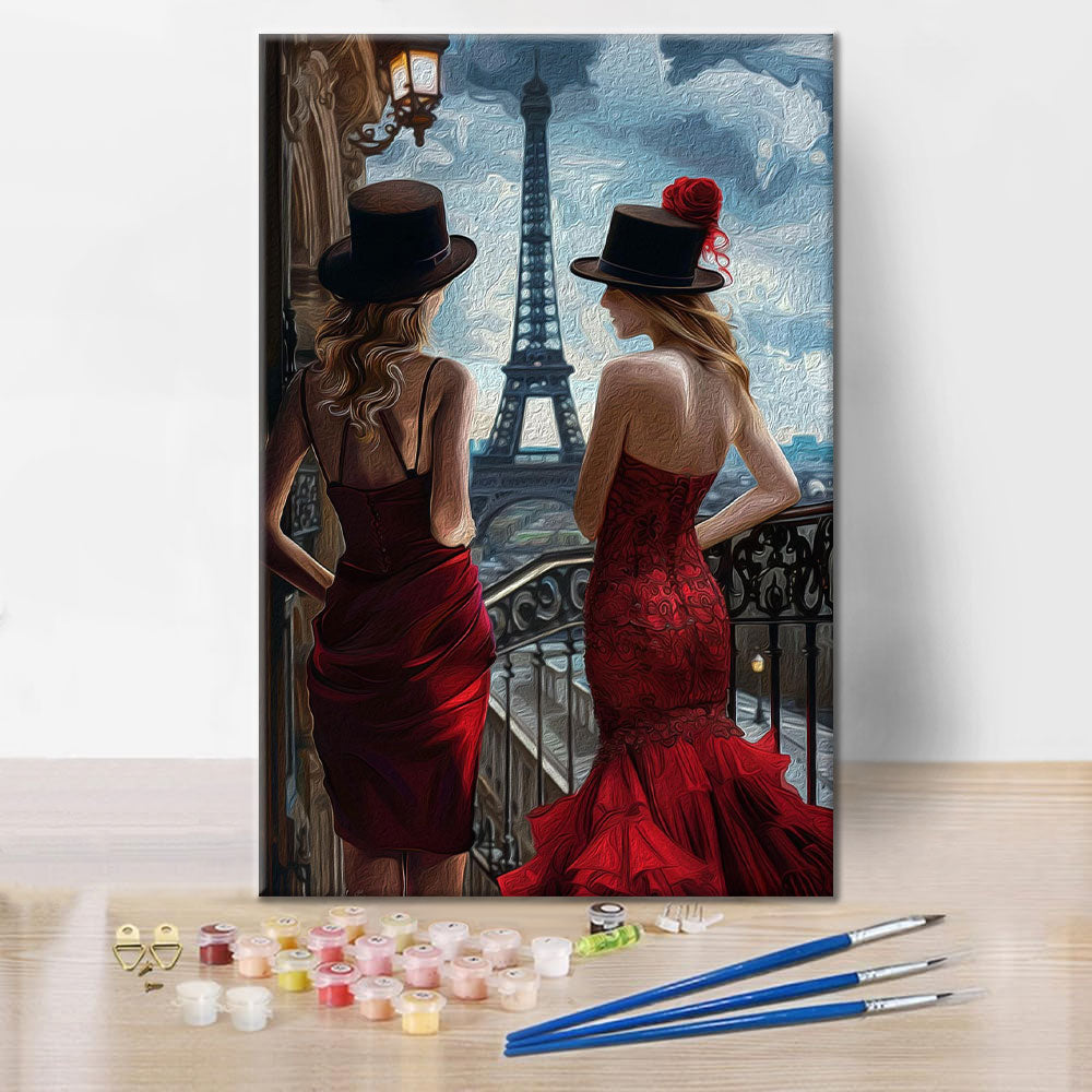 Parisienne - Malování podle čísel