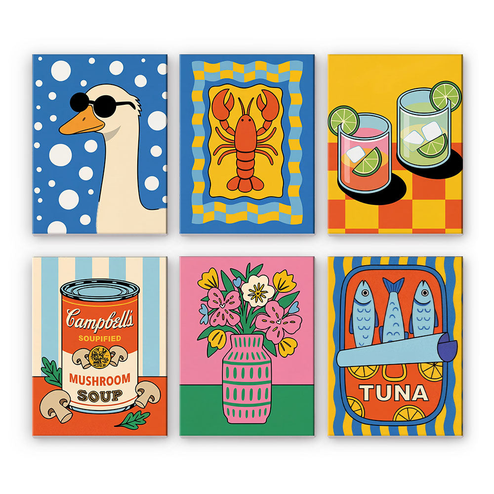 Pop Ikony - Malování podle čísel