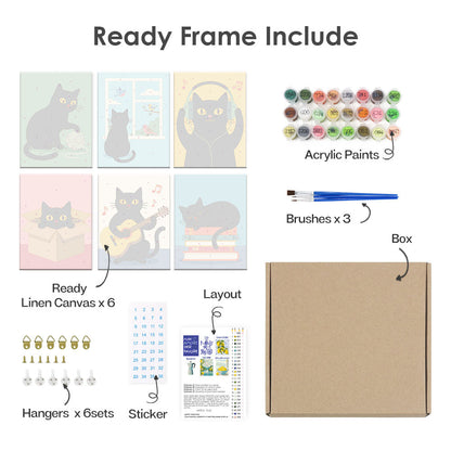 Relaxační život - Malování podle čísel