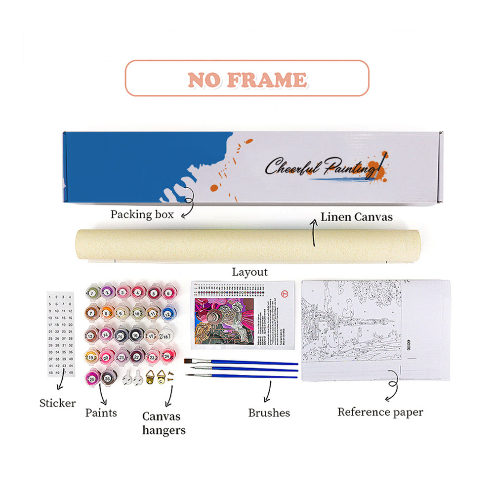 Monarch Butte - Malování podle čísel